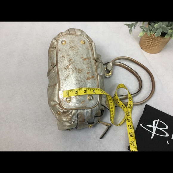 b Makowsky Leather Satchel - Picture 6 of 12